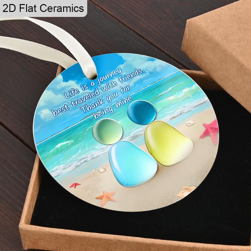 Friendship Pedent Friendship Keepsake Gifts for Friends Besties Sister Soulmate Classmates, Perfect for Birthday,Christmas, All-season Holiday Decor