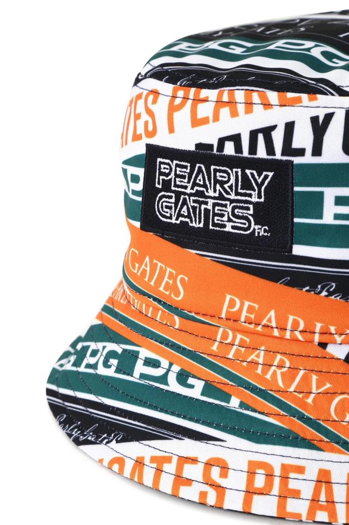 Unisex Bucket Hat Ribbon Golf Hat FR [PEARLY GATES] (Logo Pattern) / / 053-4287005 151_Orange