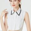 Perfect Match Fashion Pointed Detachable Collar Women Sweater Shirt Fake Collar Blouse Lace False Tie Lapel Blouse Top Clothes Accessories