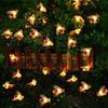Bee Shape Led Solar String Lights Energisparende Utendørs Lights For Gjerde Plen Patio Garden