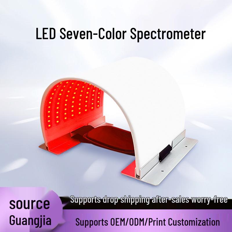 7-Color LED Silicone Rejuvenation Mask - Photon Beauty Device for Lifting and Skin Treatment