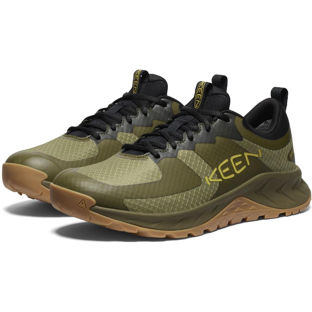 Trekking Shoes VERSACORE WP DARK MOSS Cm [Keen] Men's OLIVE/ANTIQUE 26.5