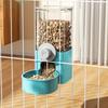 Transparent Cage Feeder Large Capacity Cat Water Bottle  for Pet Cage