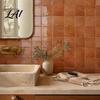 Glossy Finish Retro Tile Decals Square Checkered Wall Tiles Stickers Self Adhesive PET Panels Budget Friendly Refurbishment Easy Peel And
