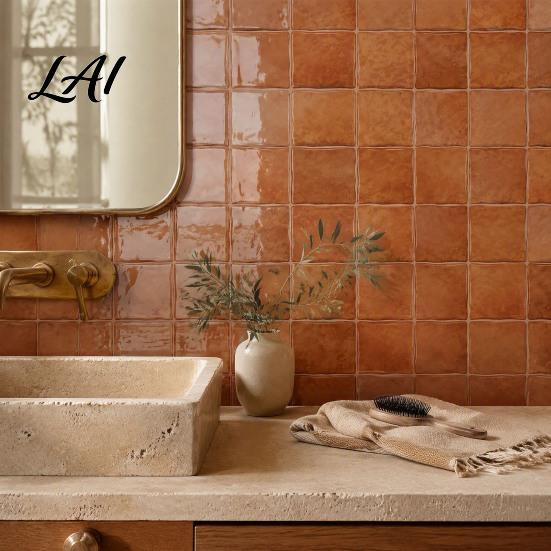 Glossy Finish Retro Tile Decals Square Checkered Wall Tiles Stickers Self Adhesive PET Panels Budget Friendly Refurbishment Easy Peel And