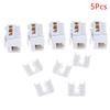 5ks Cat6 Rj45 110 Punch Down Keystone Počítačový modul Síťový Ethernet Jack