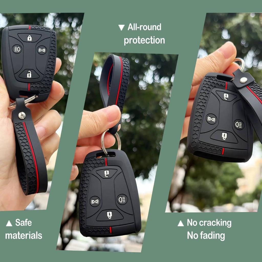 Keychain For Scania S5606X2R/S6506X2Am/S660/R500 6X2R/Grs905/540S Key Cover Keychain Holder Full Shell Caps