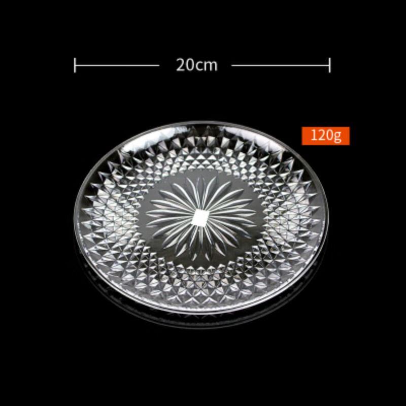 Acrylic Crystal Fruit Snack Plate
