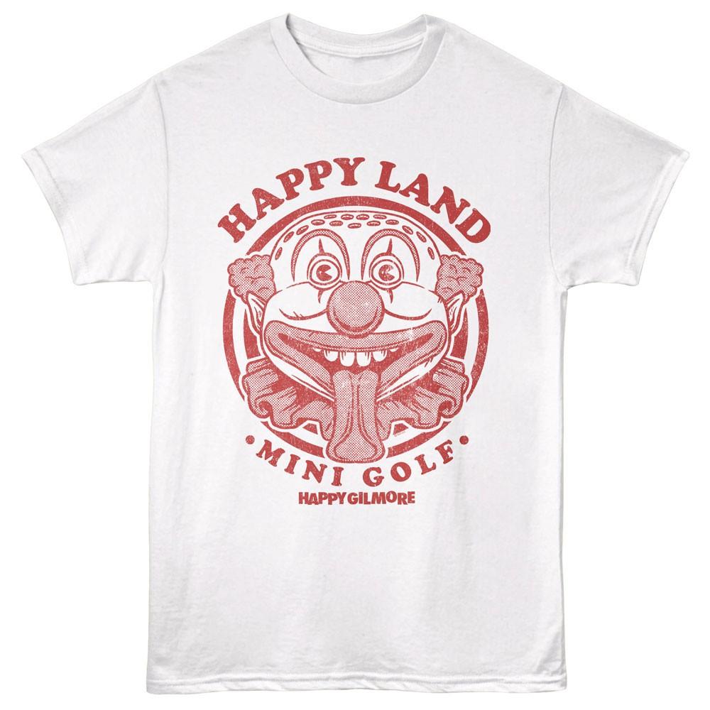 Happy Gilmore Movie Happy Land Mini Golf Clown Men s T Shirt Unisex T-Shirt XL