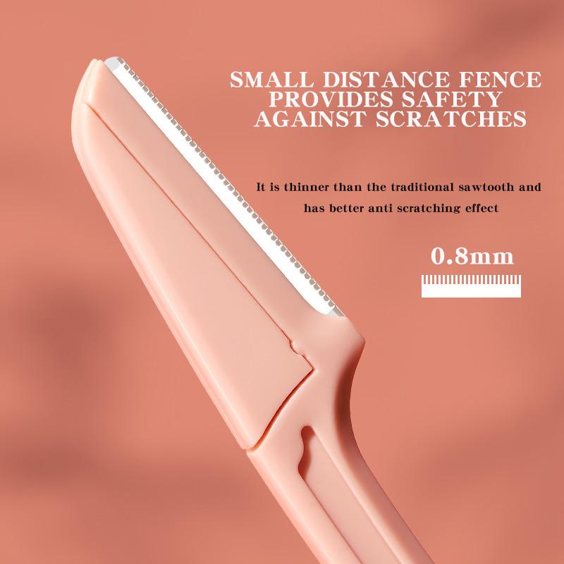 1/3/4Pcs Eyebrow Trimmer Scissor for Face Eyebrow Shaper Shaver Facial Epilators Pocketknife Eyebrow Profiler Hair Remover