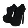 Sexy Super High Heel Platform Shoes Women 2025 New Thin High Heel Stripper Pole Dance Shoes Comfortable Round Toe Non Slip Pumps