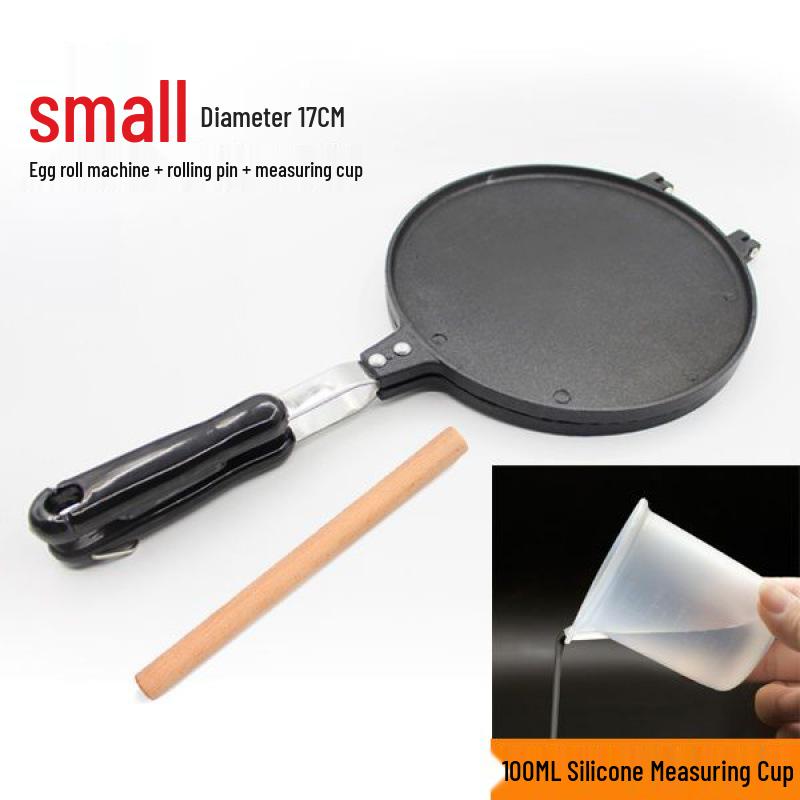 Dual-Sided Gas Egg Roll and Ice Cream Cone Maker