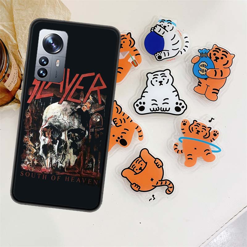 Slayer Heavy Metal Rock Band Phone Case For Xiaomi Poco X7 X6 M8 M7 M6 M4 M3 X4 Pro F7 Ultra M5S Mi 14 14T 15 15T 12T 10T Pro 12