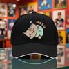 Cute Cartoon Moyu Beaver Fish Baseball Cap Unisex Polyester Adjustable Casual Streetwear Hat