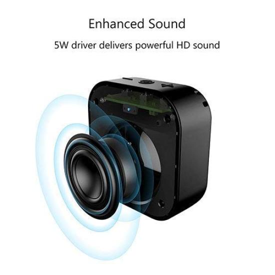 MIFA A1 Bluetooth Speaker Bluetooth 12 Hours of Continuous USB TWS for the Bathroom (Compact, Small, Loud, Waterproof, 5.0 Speaker), Playback, Type-C