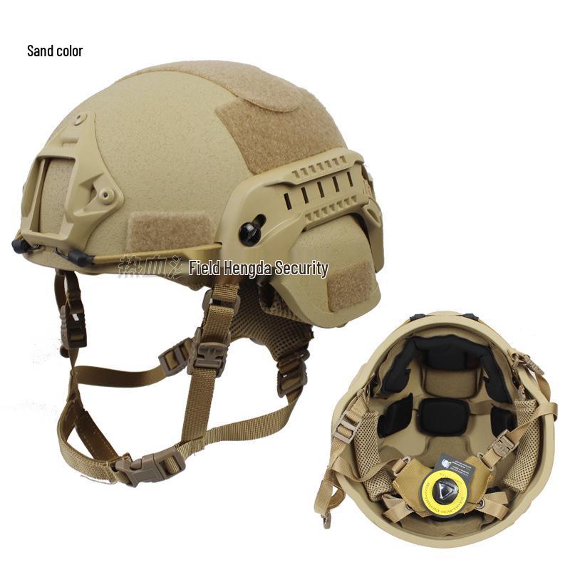 New MICH2000 Action Fiberglass Riot Helmet for Special Forces Training, 1.5KG
