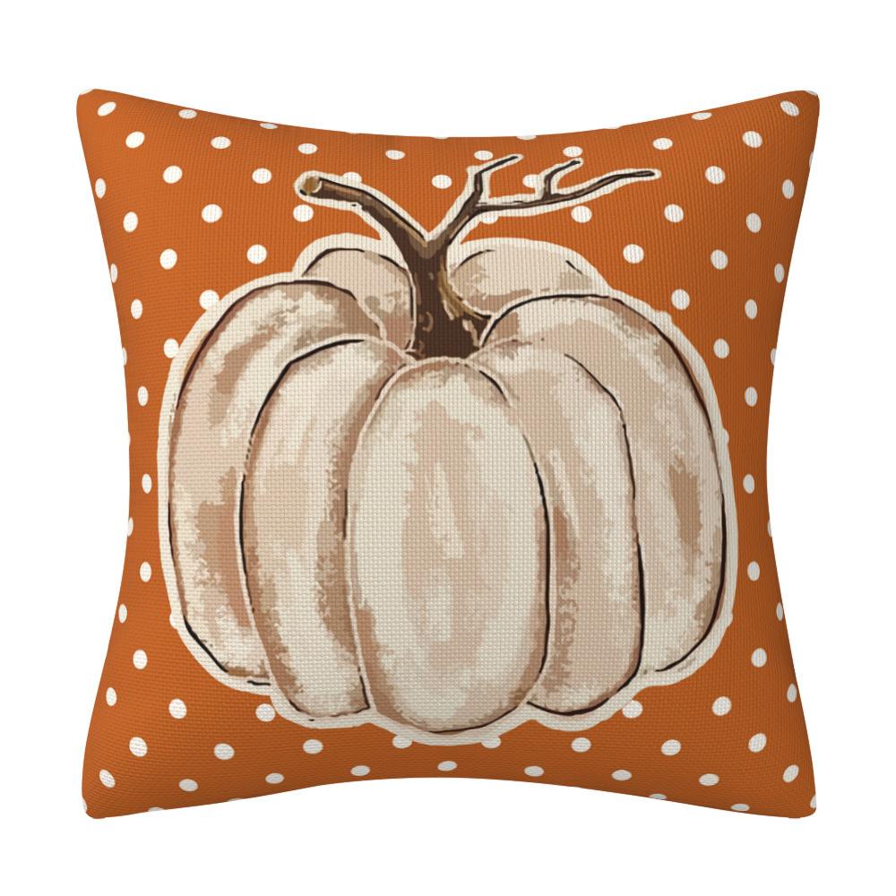 

Новая осенняя тема Урожай Тыква Льняная наволочка Кленовый лист Буквенная наволочка Бытовые принадлежности 45 * 45Cm (without pillow core)