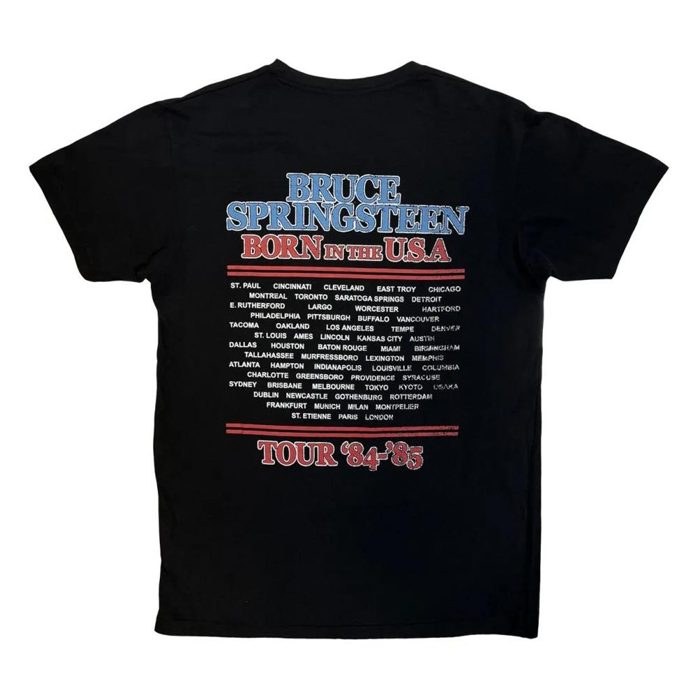 Bruce Springsteen Unisex Adult E Street Tour Â´84-Â´85 T-Shirt