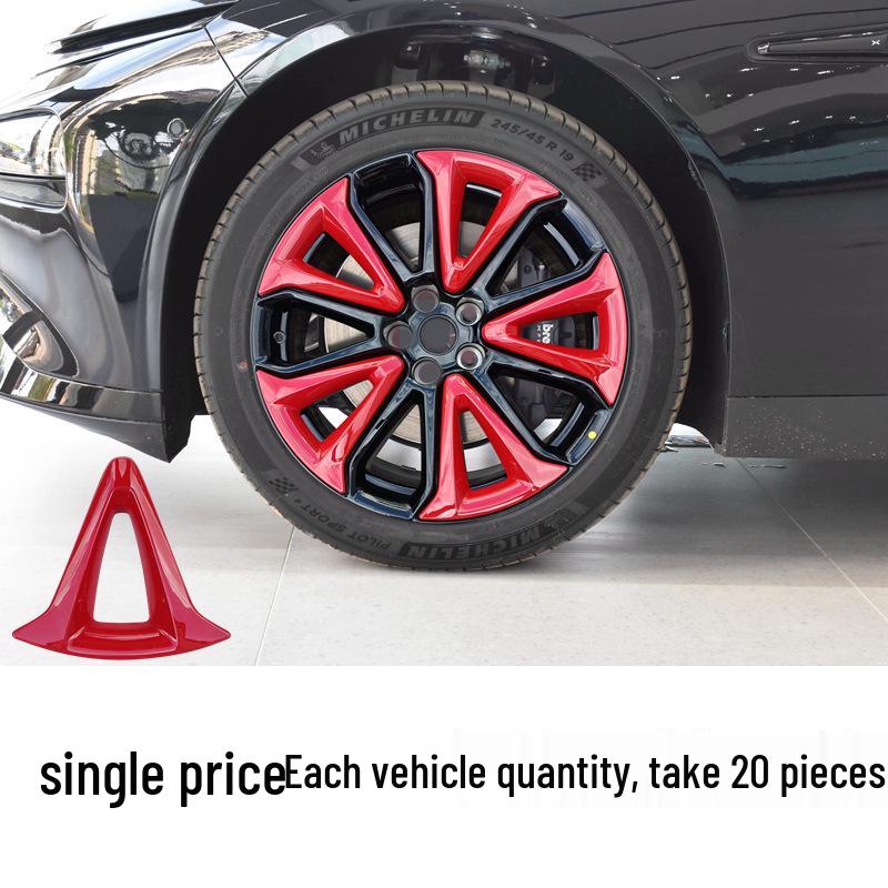 

Xpeng P7 19 Black Chrome Decorative Hubcap Wheel Cover Car Accessory