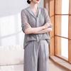 Elegant Spring Suit: Stylish and Loose Two-Piece Set for Middle-Aged Women, Perfect Gift for Mother's Day