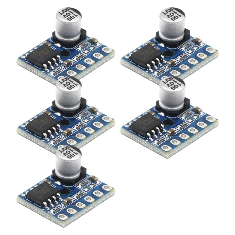Single Channel 5W Amplifier Board With Overloads Protections Compactly Size Easy Installation For Home Car Use
