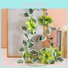 Christmas Decor Artificial Garland With Faux Flowers For Home Holiday Festive Atmosphere