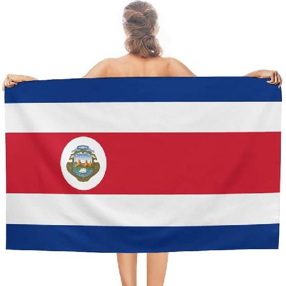 Cuban Flag Beach Towel,Oversized Super Soft Ultra Thin Absorbent Beach Towels for Travel,Quick Dry Double-Faced Pile Towel for Men