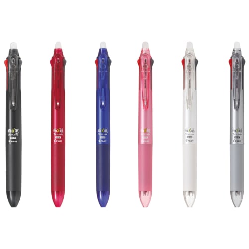 PILOT 3 Color Ballpoint Pen Frixion Ball 3 Slim 0.5mm Black PLKFBS60EFB