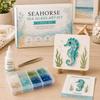 Kit Vita Marina e Natale con Creature Marine Acriliche Artigianali per Arredamento Casa e Regalo