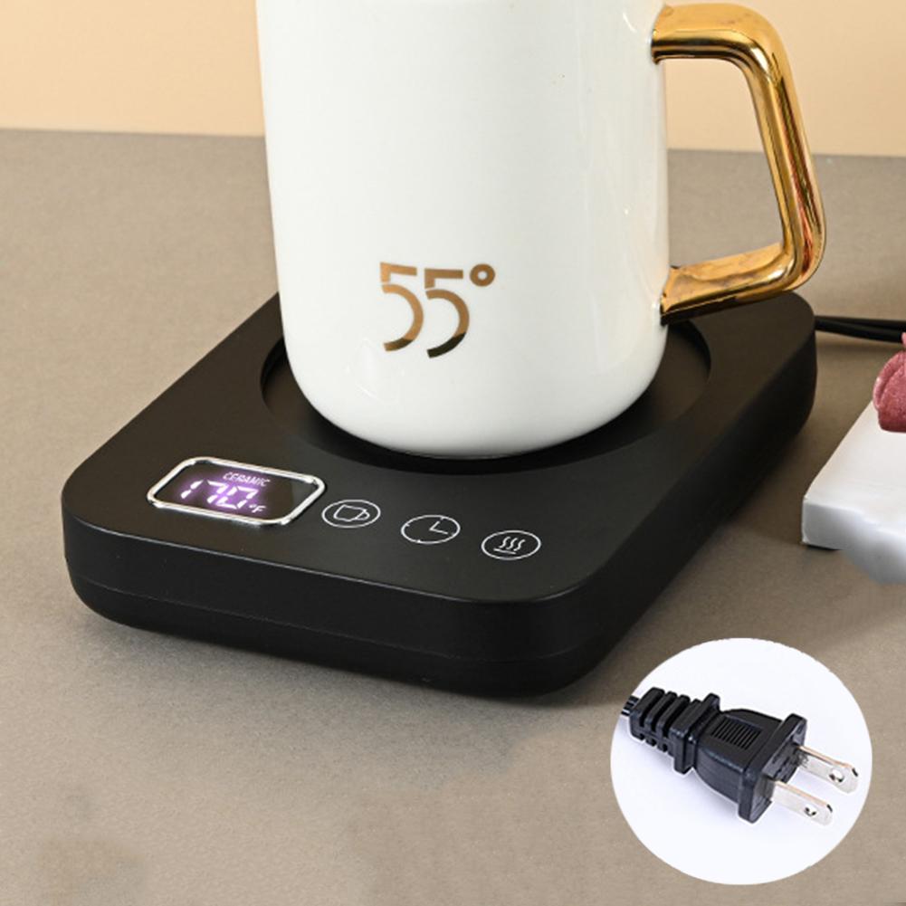 

Подогреватель кофе с нескользящей основой, подогреваемый коврик для кружки с электрической нагревательной пластиной, подарок на новоселье UK Plug