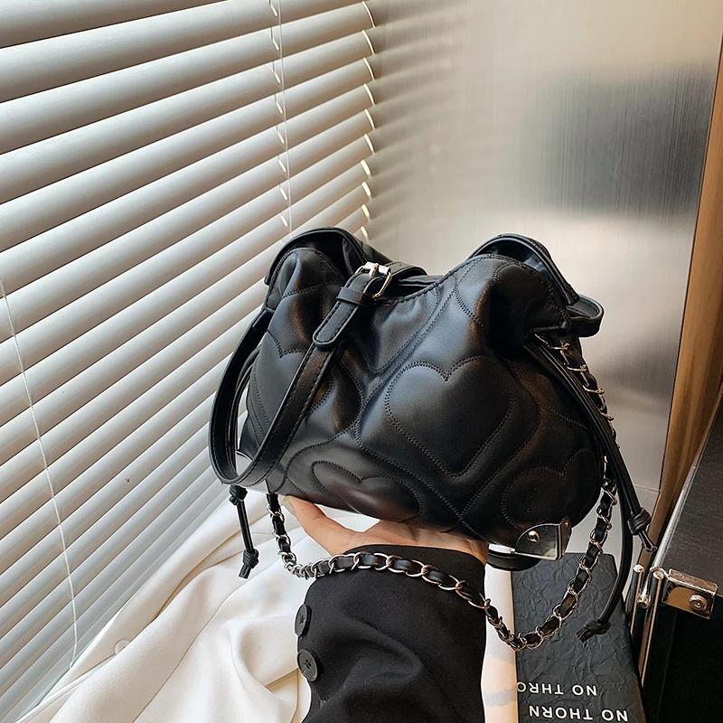 Высококачественная ретро сумка-ведро в стиле Майллара и Фэн-шуй для женщин, элегантная и современная, универсальная сумка через плечо, премиальная, прочная