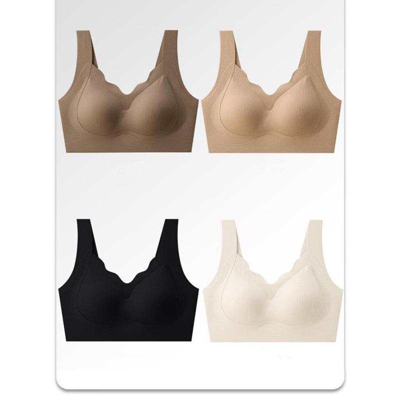 Women S Seamless Push Up Wirefree Bra For Small Chest Support