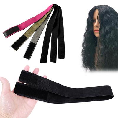 Wig Headband Good Fixation Anti-slip High Elasticity Flexible Soft Makeup Tool Nylon Double-sided Wig Fixing Belt for Adult