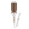 Hair Curling Iron  Adjustable Temperature Gold Large 3 Barrel Curling Iron Wand for Home Hair Salon