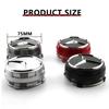 WVOSP1 For Mercedes Benz 4PCS 75mm NEW Car Wheel Center Hub Caps Cover for Mercedes Benz B/C/E/S Class A Class C200L GLC GLK CLA W166 W
