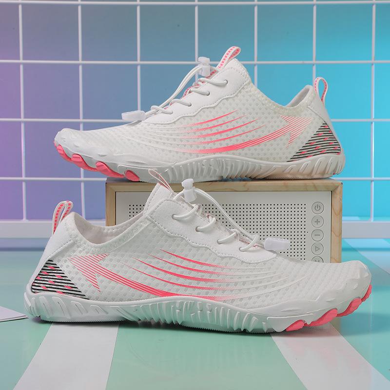 Outdoor five-finger creek shoes non-slip men's and women's swimming shoes wading couple beach shoes sports quick-drying fitness breathable