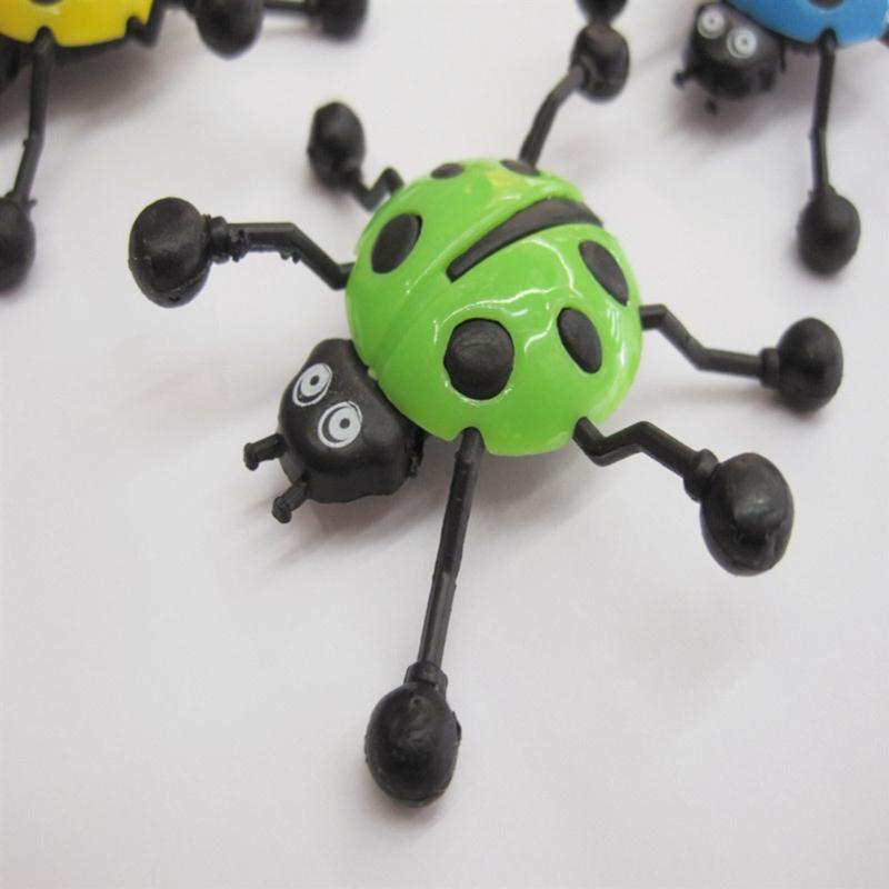 Wall Climbers Insects Rolling Glass Insects Sticky Wall Climbing Capsules Children's Gifts New Strange Toys