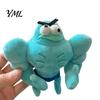 Unique Personality Bag Ornament Funny Buff Muscle Fish Plush Keychain, Cartoon Stuffed Cute Muscular Character Charm Pendant, Novelty Soft Key
