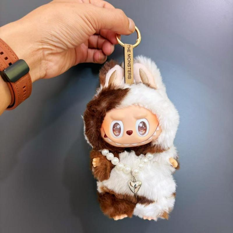 Pink Butterfly Change Baby Plush Toy Doll Pendant Labu Cloth High Version Figure Tide Play Gift