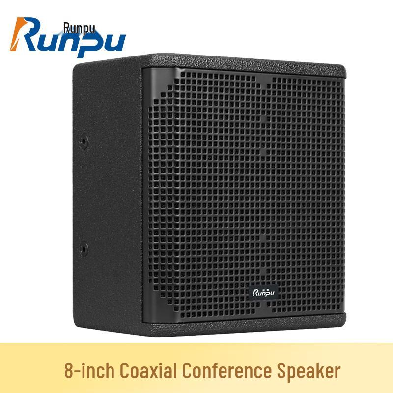 Runpu Professional Dual 8-inch Coaxial Conference Speaker (CN version)