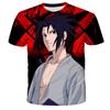 Cartoon Boys T-Shirt For Summer Men Naruto 3D Print T-Shirts Kortermede Barn Klær Topper