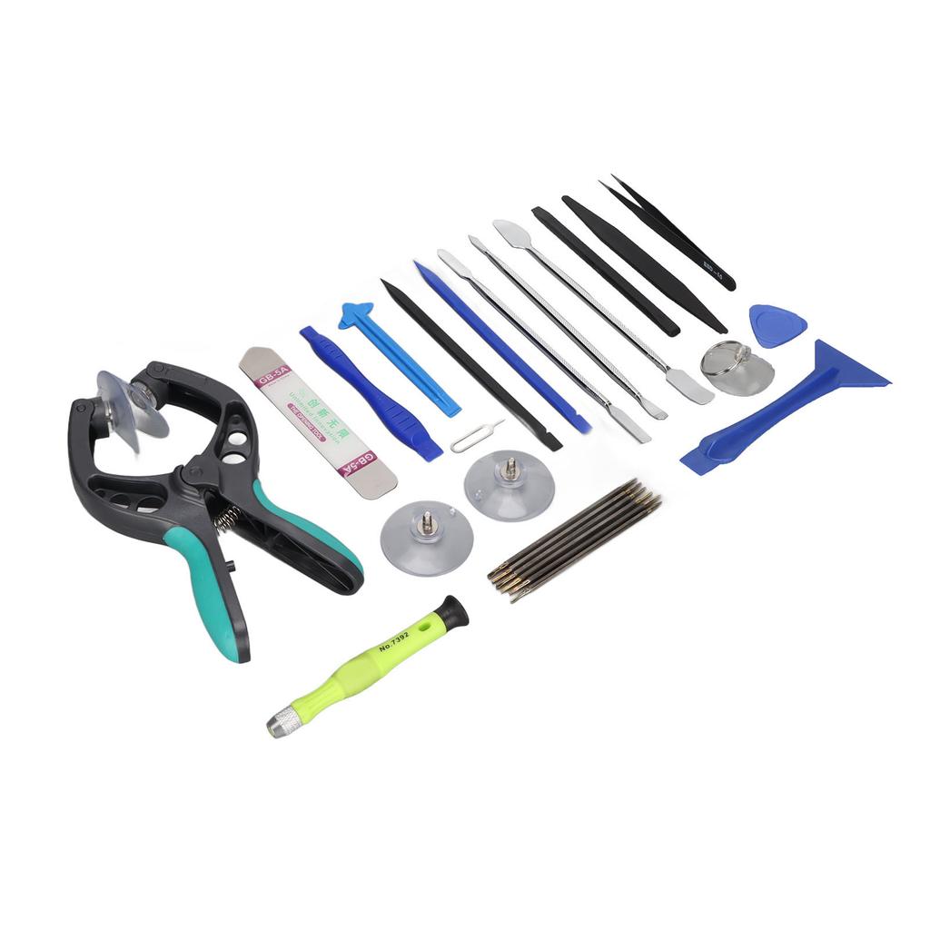 Phone Screen Repair Kit 23 In 1 Ergonomic Design Anti Skid Durable Screen Opening Tool Kit for