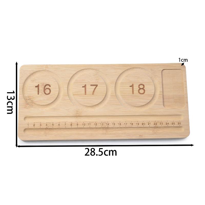 Kolorowa Flokowana Tablica do Koralików na Bransoletki Naszyjniki Taca Akcesoria do Koralikowania Narzędzia Pomiarowe Rękodzieło do Samodzielnego Tworzenia Biżuterii