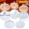 Pumpkin Lamp Silicone Models Candle Making Decorations Crafts Lantern Shade Tealight Holder