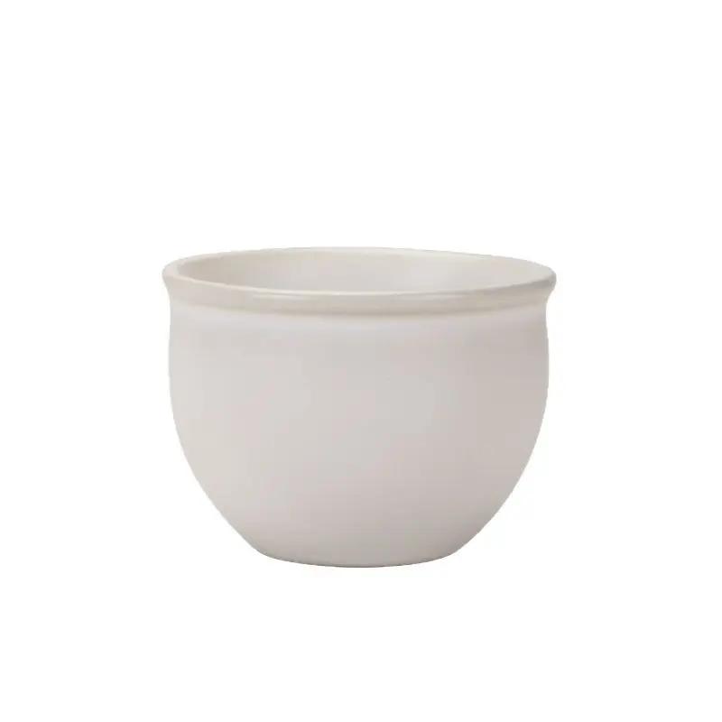 1 Stück Achteckige Teetasse handgefertigt süße weiße Glasur Kung Fu Teetasse kleine Tasse Jingdezhen Teetasse japanische Teezeremonie