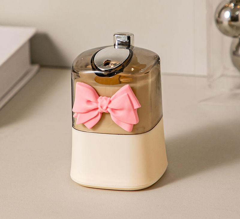 Creative Toothpick Box Automatically Pops Up High Aesthetic Home Personalized Cream Style Portable Cartoon Toothpick Tube