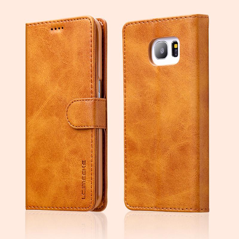 For X Iphone 6s 7 8 Plus Slim Flip Magnetic Leather Case Card Wallet Cover Stand