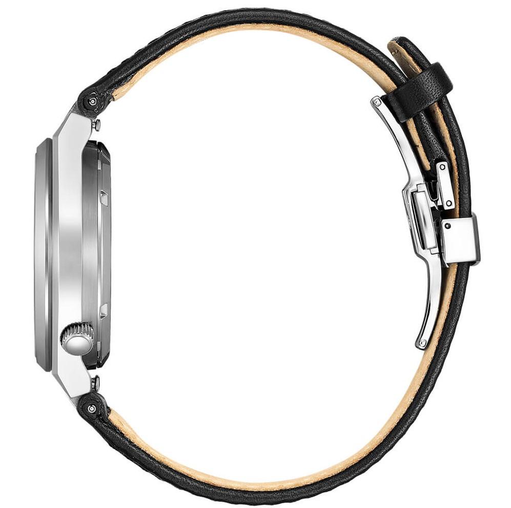 Citizen Kožené hodinky TSUYOSA s automatickou 60hodinovou rezervou energie NK5010-01H