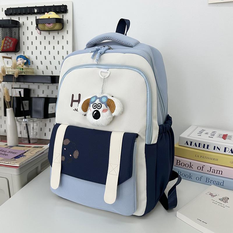 New high-value college style fresh and sweet backpack junior high school students lightweight large-capacity backpack