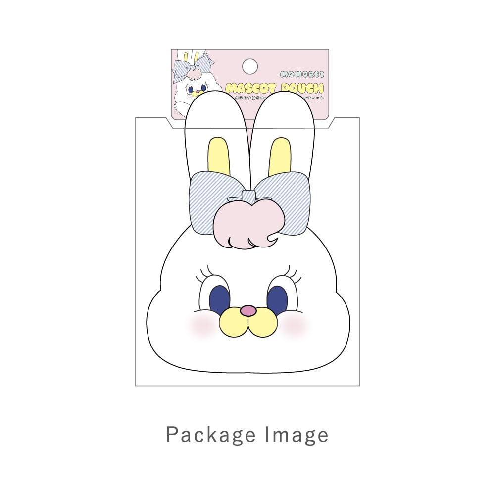 Tees Factory MOMOREI Plüsch-Reißverschluss-Maskottchen mit Karabiner, Pinco, ca.. H152 x B107 x T68mm, MR-5549175PC